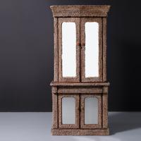 Shell-Encrusted Mirrored Cabinet , Armoire - Sold for $2,304 on 10-11-2026 (Lot 753).jpg